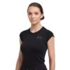 Cavalliera Women's Bit Short Sleeve Tee Shirt - Black 1 Cavalliera Women's Bit Short Sleeve Tee Shirt - Black -The Equestrian Shop 558927 800 800