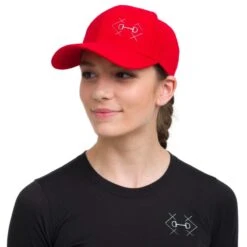 Cavalliera Bit Baseball Cap - Red