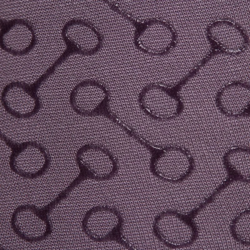 Horze Women's Tara Full Seat Breeches - Grey Ridge Purple 6 Horze Women's Tara Full Seat Breeches - Grey Ridge Purple - Image 4