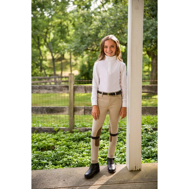 Shires Aubrion Kids' Equestrian Style Shirt - Jungle Tour 5 Shires Aubrion Kids' Equestrian Style Shirt - Jungle Tour - Image 3