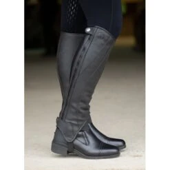 Kerrits Griptek Half Chap 2.0 Regular - Black 8 Kerrits Griptek Half Chap 2.0 Regular - Black -The Equestrian Shop 569215 800 800