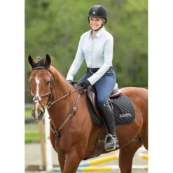Kerrits Women's Affinity Ice Fil Full Seat Breeches - Navy -The Equestrian Shop 571031 800 800