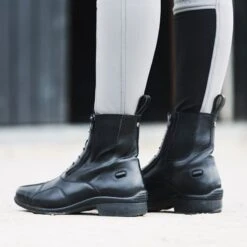 Horze Stockholm Paddock Boots - Black -The Equestrian Shop 571261 800 800