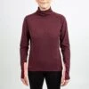 Irideon Women's Radiant Mock Crew Top - Henna 2 Irideon Women's Radiant Mock Crew Top - Henna -The Equestrian Shop 572139 800 800