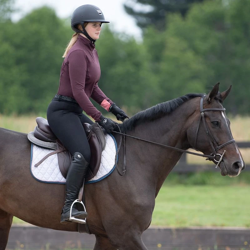 Irideon Women's Radiant Mock Crew Top - Henna 6 Irideon Women's Radiant Mock Crew Top - Henna - Image 4