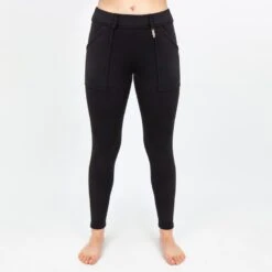 Irideon Women's Fjord Fleece Full Seat Breeches - Black