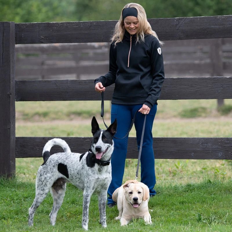 Irideon Women's Fjord Fleece Hoodie - Black 7 Irideon Women's Fjord Fleece Hoodie - Black - Image 5