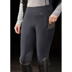 Kerrits Women's Stable Temp Merino Wool Riding Tights - Black 10 Kerrits Women's Stable Temp Merino Wool Riding Tights - Black -The Equestrian Shop 577425 800 800