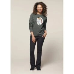 EQL Women's Warm Up Bootcut Tight - Black 10 EQL Women's Warm Up Bootcut Tight - Black -The Equestrian Shop 581827 800 800