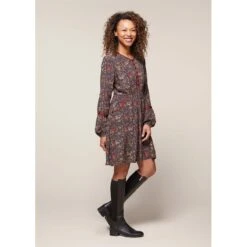 EQL Women's Ecovero Boheme Tunic Dress - Cinnabar Enchanted Garden -The Equestrian Shop 582303 800 800