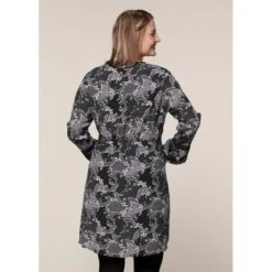 EQL Women's Ecovero Boheme Tunic Dress - Black Patchwork Paisley -The Equestrian Shop 582615 800 800