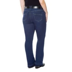 EQL Women's In Motion Bootcut Jean W/Raw Hem - Midnight Wash -The Equestrian Shop 584678 800 800
