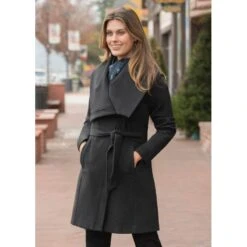 EQL Women's Brushed Ponte Uptown Jacket - Heather Black -The Equestrian Shop 585146 800 800
