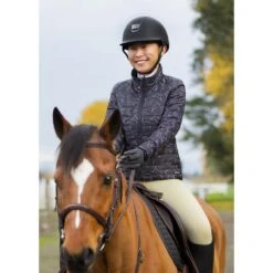Kerrits Kids' Power Stretch Knee Patch Pocket Tights - Tan -The Equestrian Shop 586028 800 800