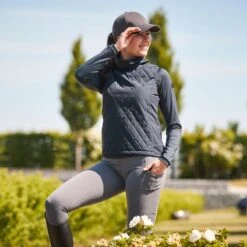 Horze Women's Riley Hybrid Riding Vest - Dark Navy -The Equestrian Shop 586599 800 800