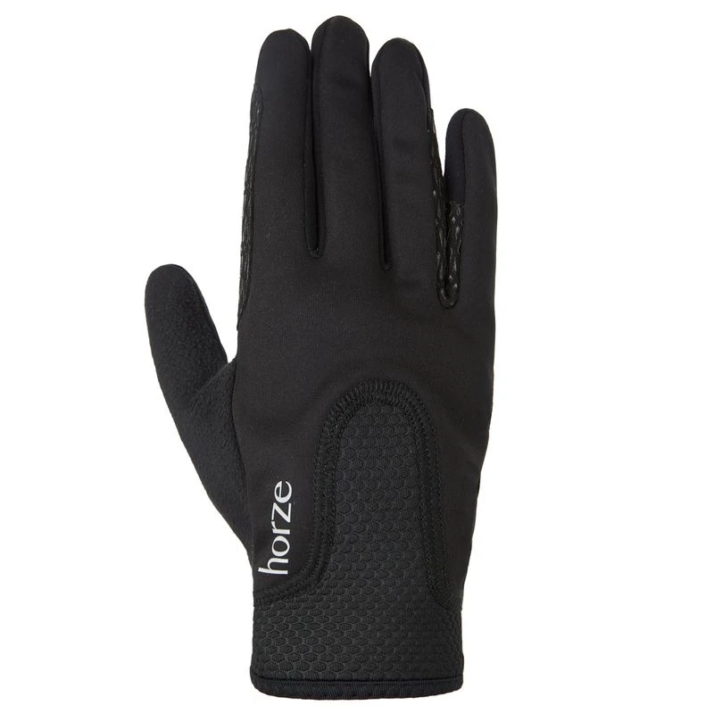Horze Acacia Gloves - Black 3 Horze Acacia Gloves - Black