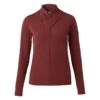 Horze Women's Raquel Turtleneck Training Shirt - Merlot -The Equestrian Shop 591272 800 800