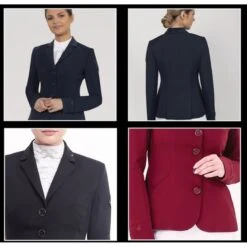 Fair Play Women's Taylor Show Jacket - Burgundy -The Equestrian Shop 592721 800 800