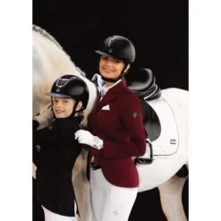 Fair Play Women's Lexim Dressage Short Tailcoat - Burgundy -The Equestrian Shop 593175 800 800