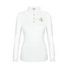 Fair Play Women's Cecile Rose Gold Long Sleeve Competition Shirt - White -The Equestrian Shop 595303 800 800