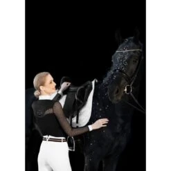 Fair Play Women's Cecile Rose Gold Long Sleeve Competition Shirt - White 8 Fair Play Women's Cecile Rose Gold Long Sleeve Competition Shirt - White -The Equestrian Shop 595305 800 800