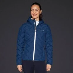 Mountain Horse Women's Luna Jacket - Navy -The Equestrian Shop 596172 800 800