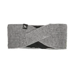 Back On Track Nora Wool Blend Twist Headband - Grey