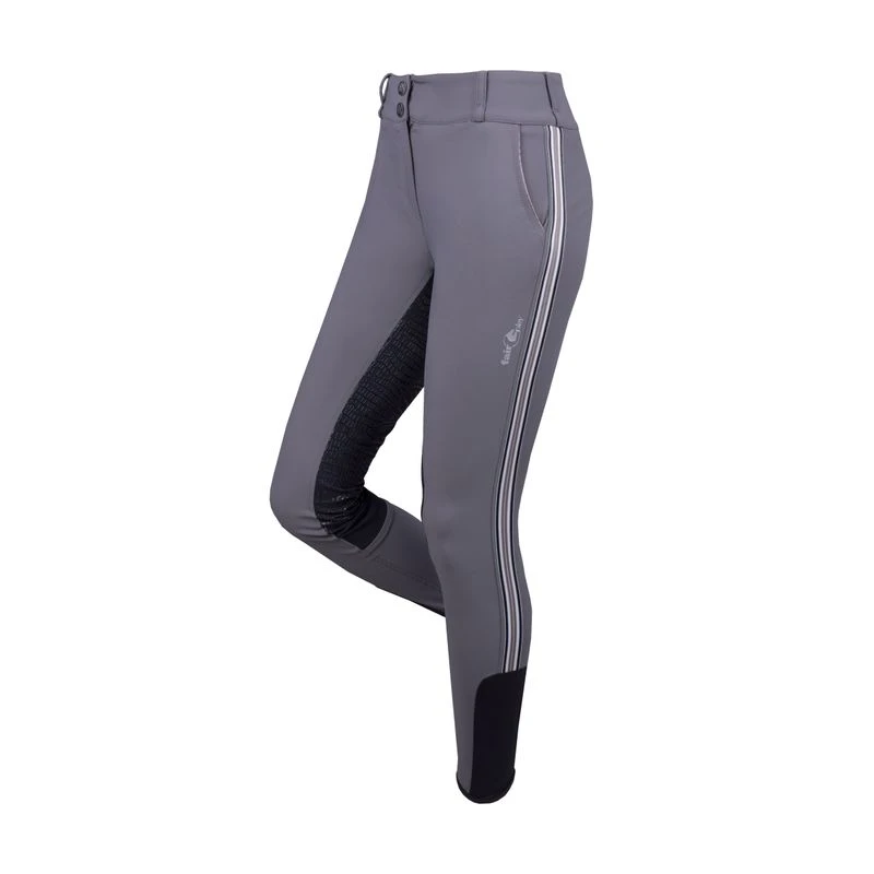 Fair Play Women's Ester Full Seat Breeches - Grey 3 Fair Play Women's Ester Full Seat Breeches - Grey