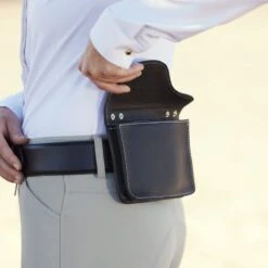 Oughton Paddock Convertible Belt Bag - Classic Black -The Equestrian Shop 603716 800 800