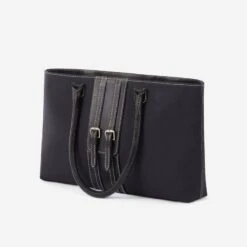 Oughton Half Halt Classic Canvas Handbag - Classic Black -The Equestrian Shop 603729 800 800