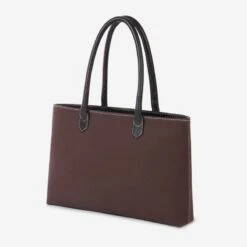 Oughton Half Halt Classic Canvas Handbag - Heritage Brown/Black -The Equestrian Shop 603842 800 800