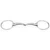 Herm Sprenger SATINOX Single Joint Loose Ring Bit 14mm -The Equestrian Shop 604689 800 800