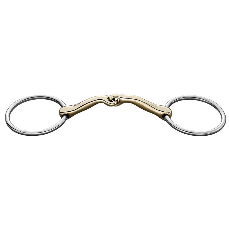 Herm Sprenger KK Loose Ring Snaffle Bit 18mm Single Joint 3 Herm Sprenger KK Loose Ring Snaffle Bit 18mm Single Joint
