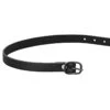 Herm Sprenger Leather Spur Straps - Black/Black Stainless -The Equestrian Shop 605244 800 800