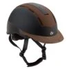 Ovation Extreme Helmet - Black/Brown -The Equestrian Shop 605794 800 800