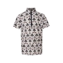 Kerrits Kids' Always Cool Print Ice Fil Short Sleeve Shirt - Tan Painted Horse