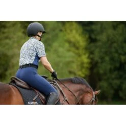 Kerrits Women's Ice Fil Full Seat Tech Tights - Ink -The Equestrian Shop 611890 800 800