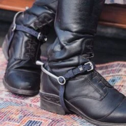 Romfh Sparkle Spur Strap - Navy/Silver -The Equestrian Shop 615620 800 800