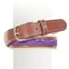 Romfh Women's Leather & Canvas Belt - Punk Rock Ponies 1 Romfh Women's Leather & Canvas Belt - Punk Rock Ponies -The Equestrian Shop 616573 800 800