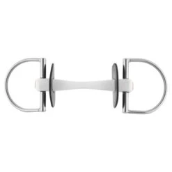Nathe Flexible Mullen Mouth D-Ring Snaffle Bit 20mm