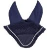 Ovation Altitude Soundless Solid Ear Bonnet - Navy/Silver -The Equestrian Shop 621314 800 800