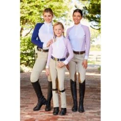 RJ Classics Kids' Lexi Long Sleeve Show Shirt - Orchid 11 RJ Classics Kids' Lexi Long Sleeve Show Shirt - Orchid -The Equestrian Shop 623998 800 800