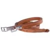 M. Toulouse Platinum Double Leather Stirrup Leathers - Cognac/Newmarket -The Equestrian Shop 631816 800 800