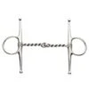 Korsteel Stainless Steel Twisted Wire Full Cheek Snaffle Bit -The Equestrian Shop 648501 800 800
