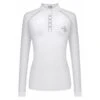 Fair Play Women's Anita Long Sleeve Competition Shirt - White 1 Fair Play Women's Anita Long Sleeve Competition Shirt - White -The Equestrian Shop 654983 800 800