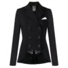 Fair Play Women's Alissa Fleur Dressage Short Tail Coat - Black -The Equestrian Shop 655281 800 800