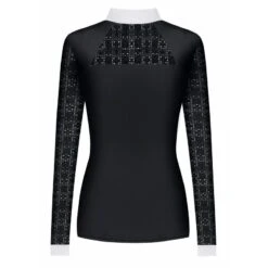 Fair Play Women's Aiko Long Sleeve Competition Shirt - Black -The Equestrian Shop 655529 800 800