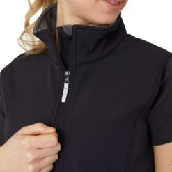 Horze Women's Trisha Softshell Vest - Dark Navy 9 Horze Women's Trisha Softshell Vest - Dark Navy -The Equestrian Shop 660381 800 800