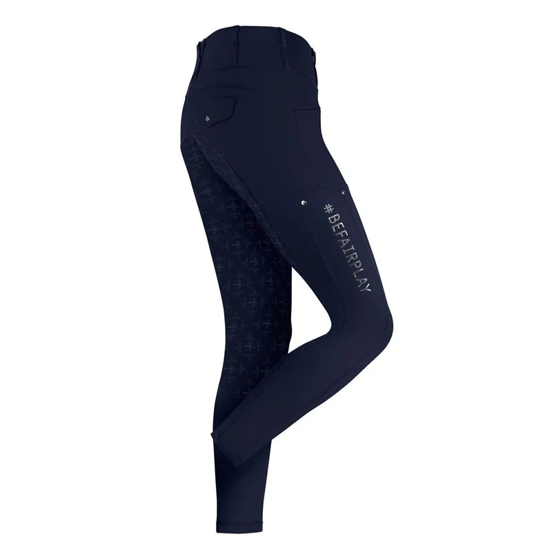 Fair Play Women's Alma Full Seat Tights - Navy 4 Fair Play Women's Alma Full Seat Tights - Navy - Image 2