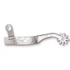 Toklat 3/4" Engraved Band Pleasure Spur - Brushed Stainless Steel -The Equestrian Shop 677221 800 800